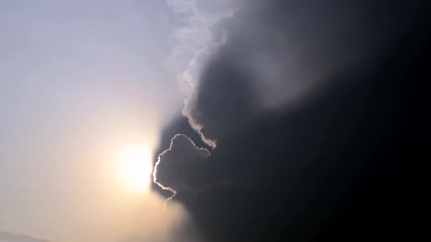 Cloudy sky, time lapse — Stock Video