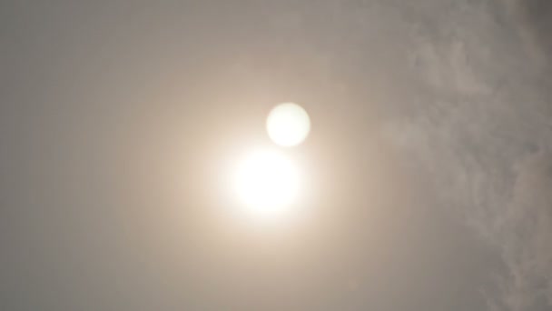 日落和乌云 — 图库视频影像