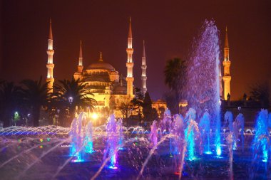 Sultan ahmet camii istanbul'da