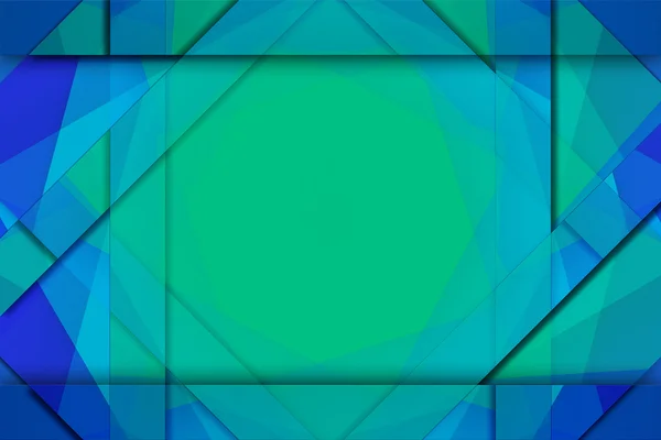 Абстрактный зеленый многоугольный фон — стоковое фото