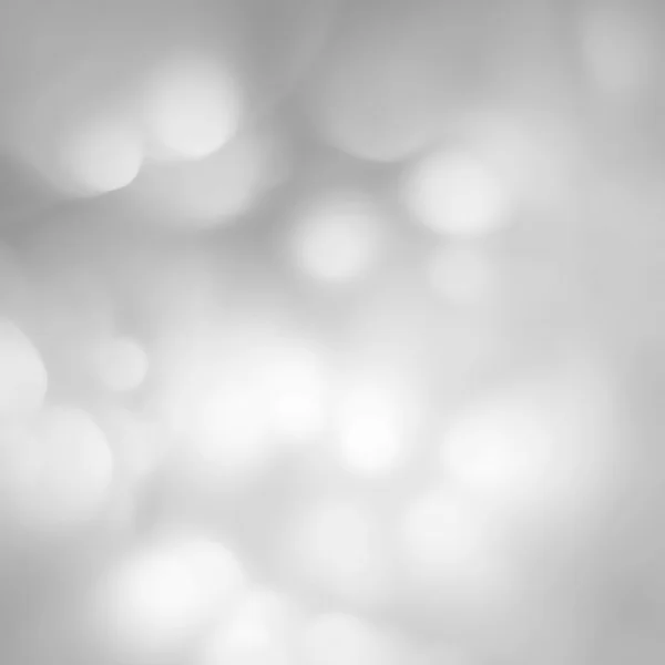 Lumières floues abstraites fond gris — Photo