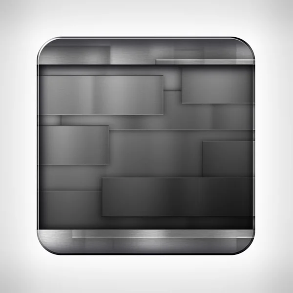 Icon template for applications — Stock Photo, Image