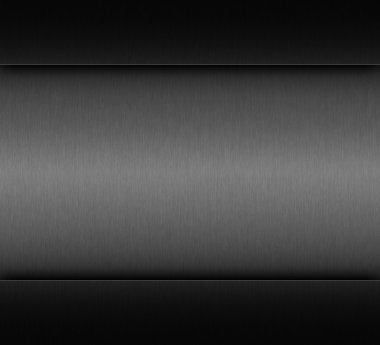 Metal doku koyu arka plan fırça