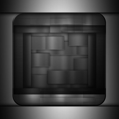 koyu metal desen arkaplanı