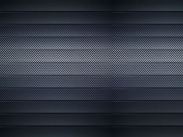 Metal brushed background, perforated metal surface — Stock Photo, Image