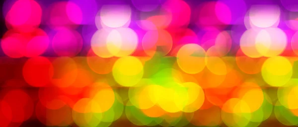 Renkli ışıklar arka plan bulanık — Stok fotoğraf
