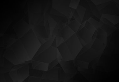 Soyut karanlık poligonal mozaik arka plan