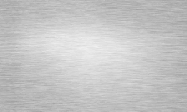 Kovový kartáč textury šedé pozadí — Stock fotografie