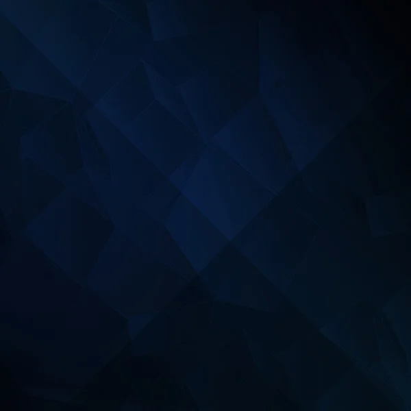 Dark blue color abstract polygonal background — Stock Photo, Image