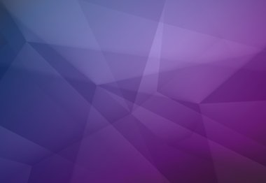 Mor ve mavi poligonal arka plan