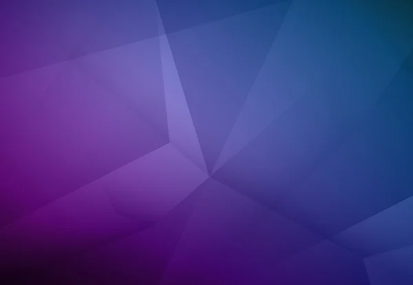Абстрактний фіолетовий і синій багатокутний фон — стокове фото