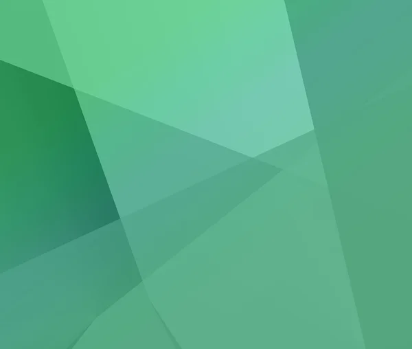 Abstract polygonal green background — Stock Photo, Image