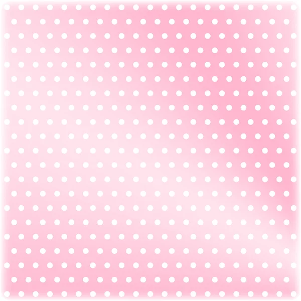 폴카 도트 핑크 레트로 배경 — 스톡 사진
