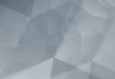 Düşük Poli arka plan soğuk renkler ve Lautner