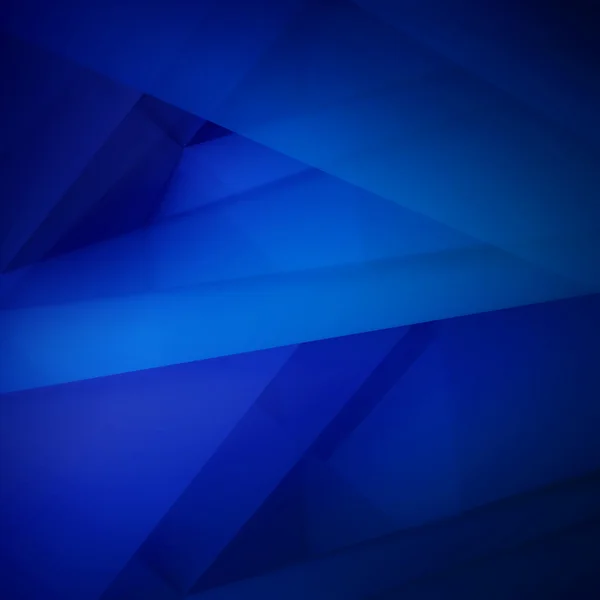 ダークブルー多角形モザイクの背景 — ストック写真