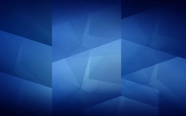 抽象的な多角形青色素子と背景 — ストック写真