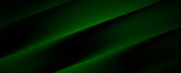 Dark Green Abstract Wide Background Blank Surface Design Elements — Stock Photo, Image