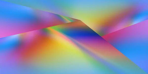 Fondo Borroso Espectro Colores Del Arco Iris Ilustración Digital —  Fotos de Stock