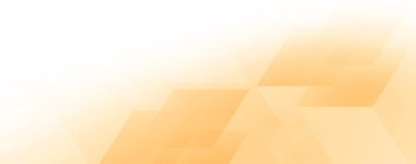 Açık turuncu renk geniş afiş arkaplan, boş şablon - soyut illüstrasyon