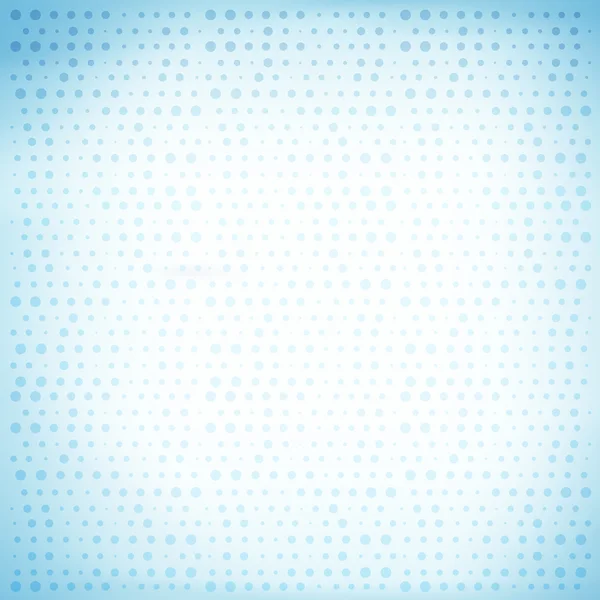 폴카 도트 블루 배경 — 스톡 사진