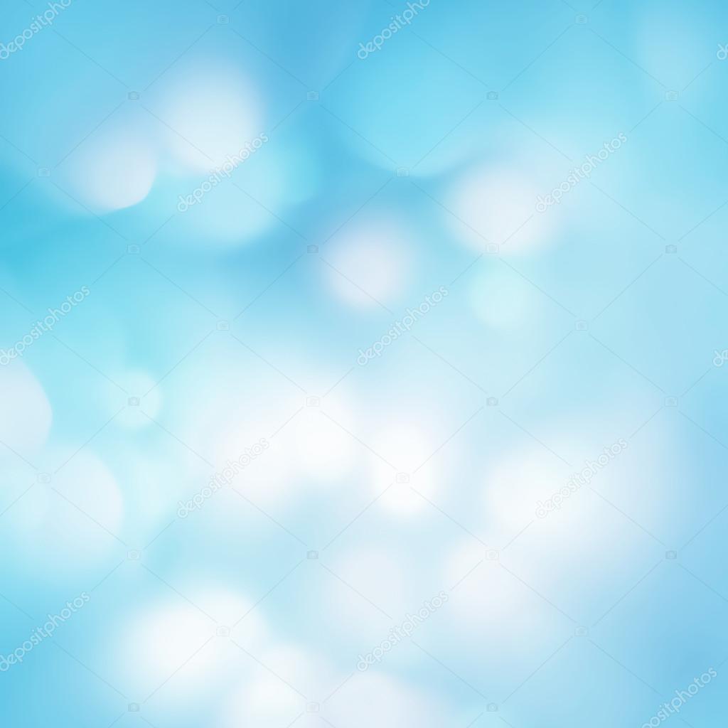 Blurred lights abstract blue background