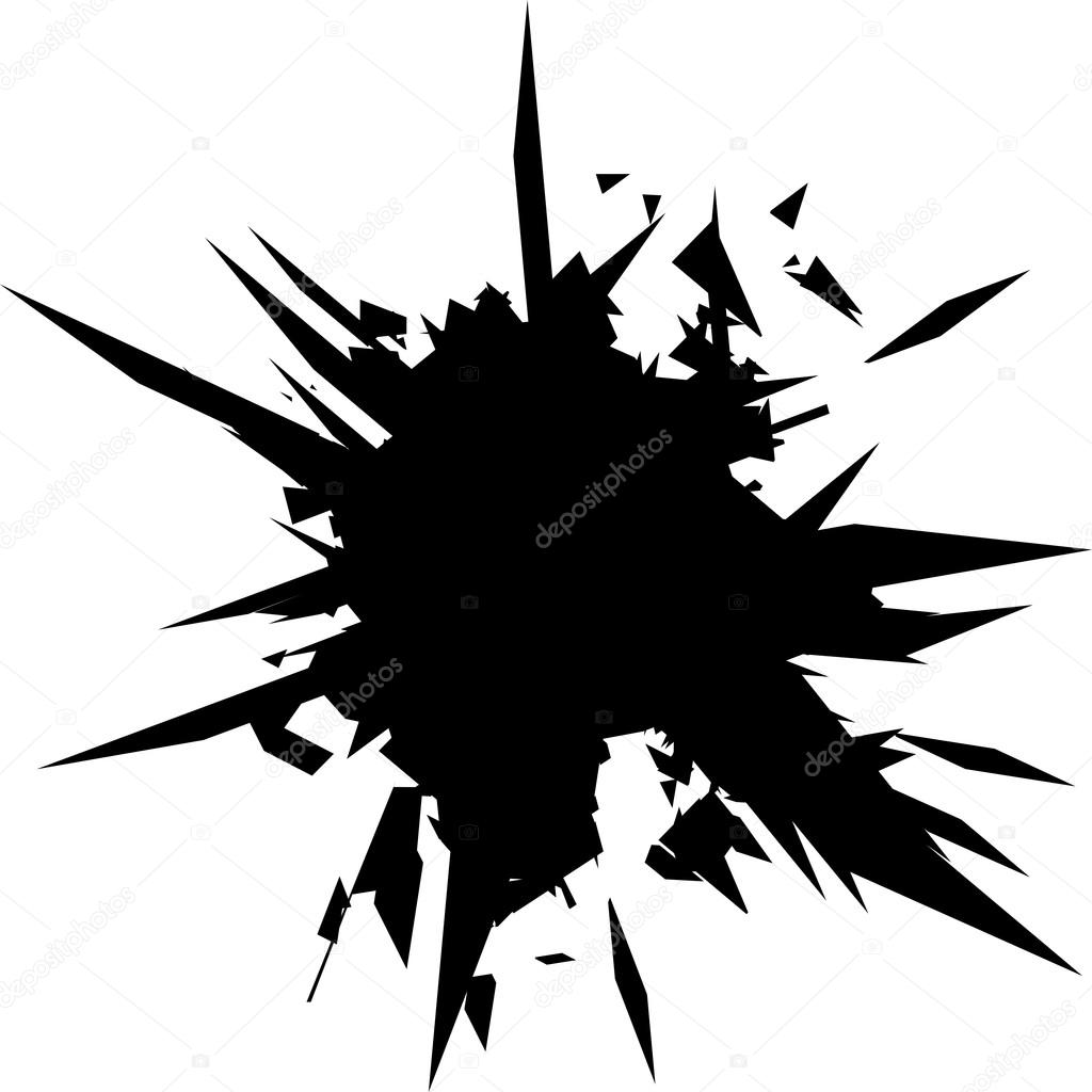 Broken glass vector background