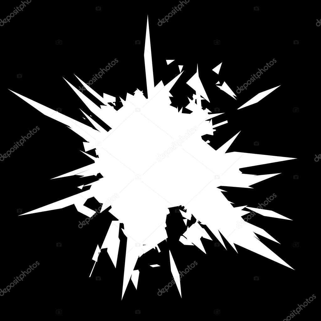 Broken glass vector background