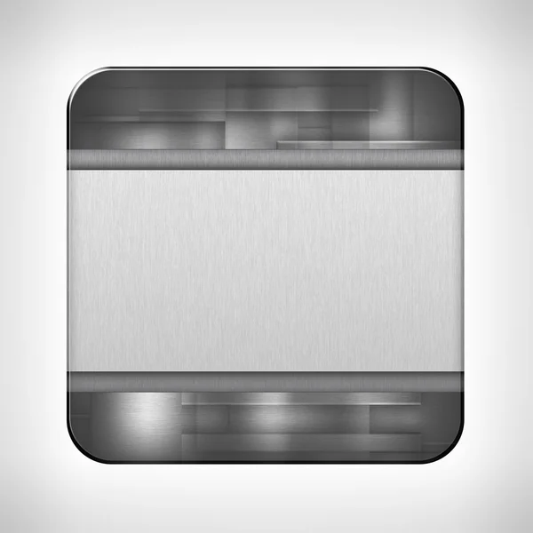 Icon template for applications — Stock Photo, Image