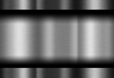 Metal doku arka plan yansıtacak