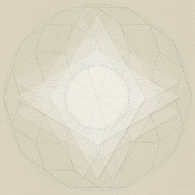 Kutsal geometri soyut sembolü arka plan