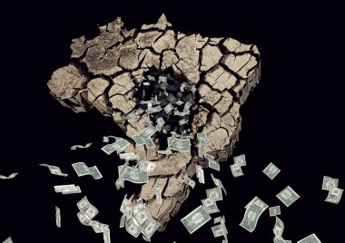 Brezilya Haritası dışarı geliyor dolar