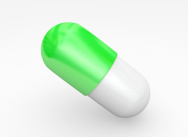 capsule of vitamin supplement clipart