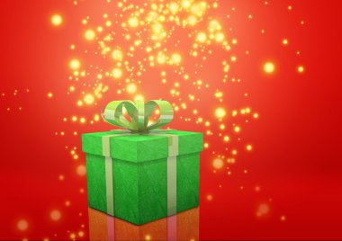 hediye kutusu yeşil