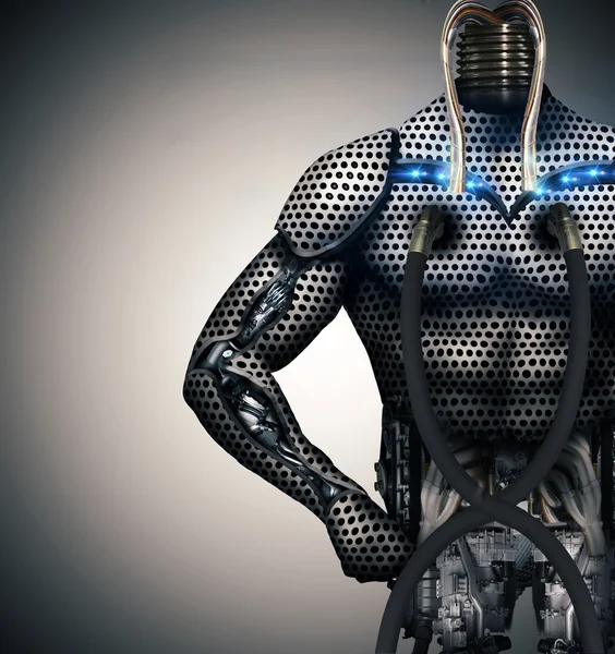 Robot yapım aşamasında