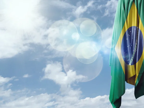 Bandeira do Brasil — Fotografia de Stock