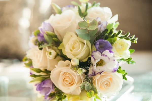 Свадебный букет. Цветы невесты — стоковое фото