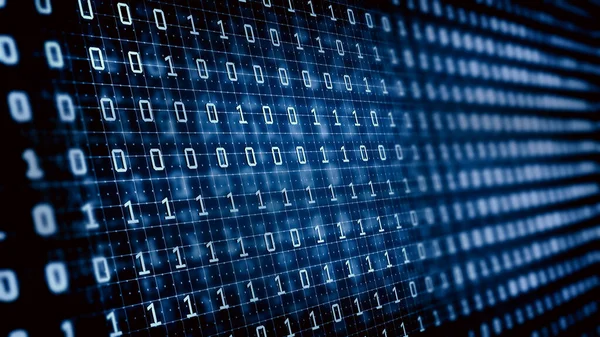 Binärcode Zukünftigen Digitalen Abstrakten Hintergrund Moderne Technologie Hex Code Konzept — Stockfoto