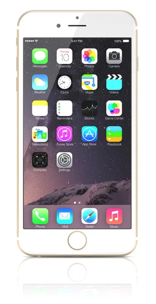 Apple Gold iPhone 6 Plus — Stock Photo, Image