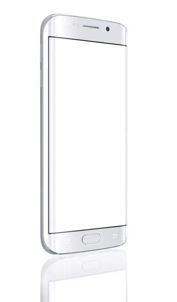 Boş ekran ile Smartphone kenar