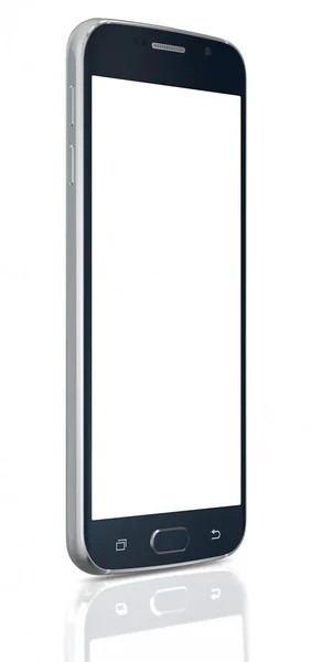 Borda do smartphone de safira preta — Fotografia de Stock