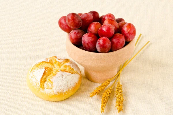 First Holy Communion Composition White Background — Stock Photo, Image