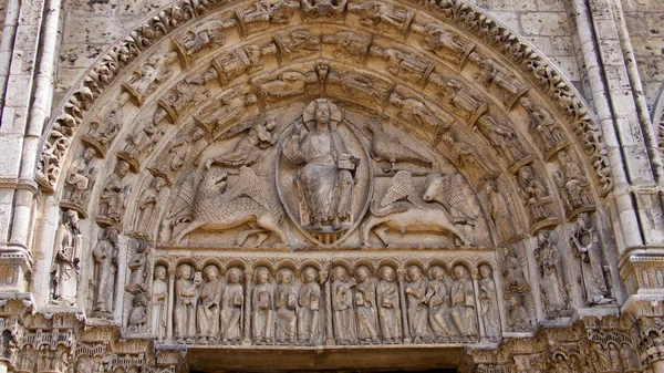 Catedral de Chartres. França . — Fotografia de Stock