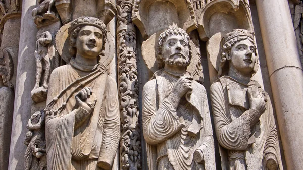 Kathedrale von Chartres. Frankreich. — Stockfoto
