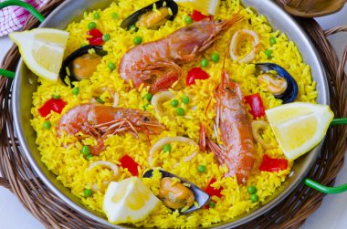 İspanya mutfağı. Paella.