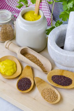 Otlar ve baharatlar. Hardal.