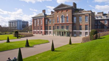 Kensington Sarayı ve bahçeleri, Londra, İngiltere, Birleşik Krallık.