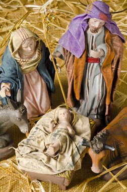 Noel nativy sahne