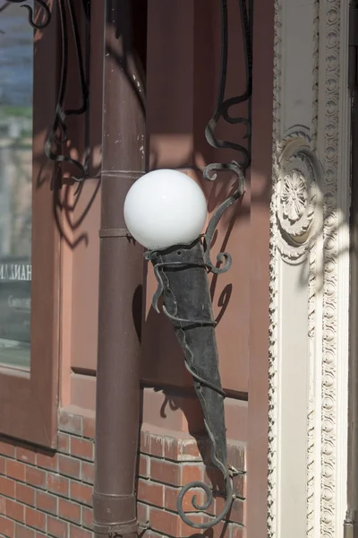 Lantern, glass, metal — Stock Photo, Image