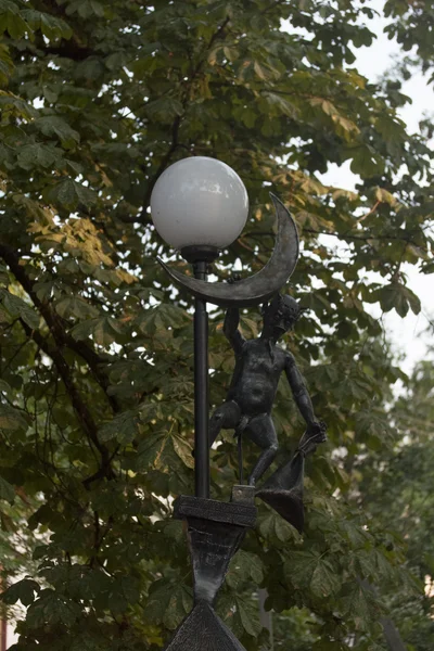 Lamp, column, light — Stock Photo, Image