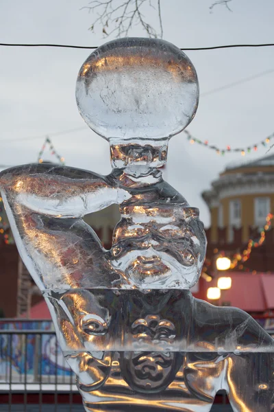 Escultura gelada — Fotografia de Stock